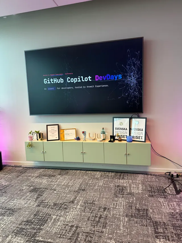 Photo from GitHub Copilot DevDays 1
