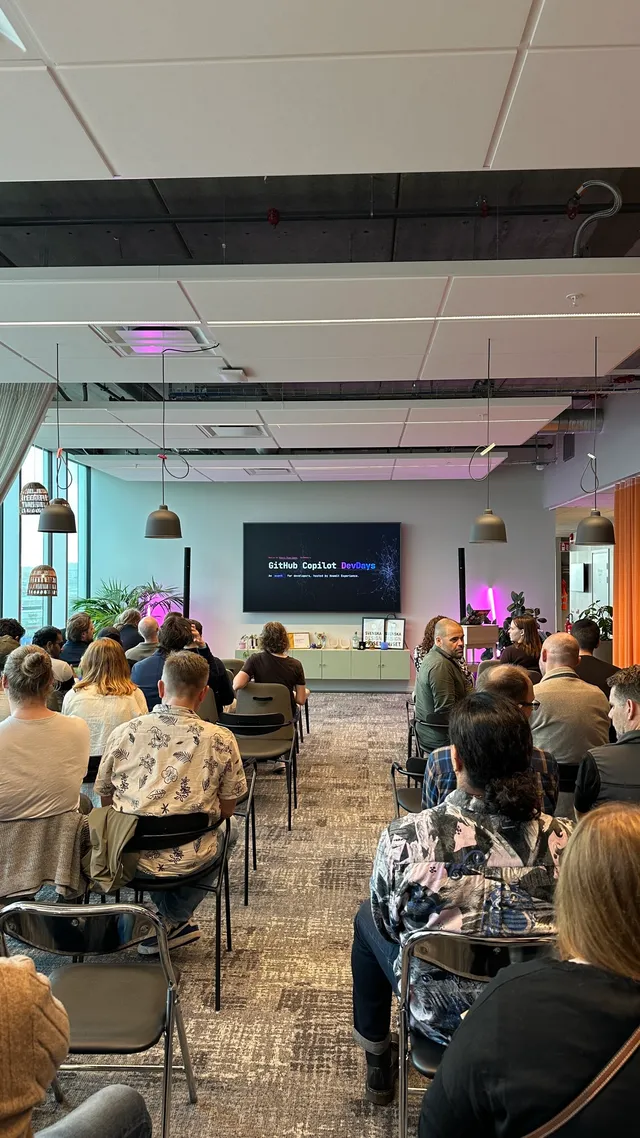 Photo from GitHub Copilot DevDays 3