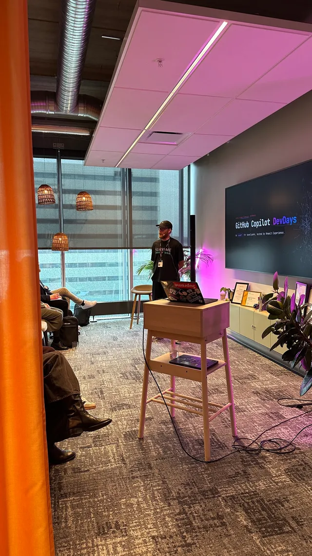 Photo from GitHub Copilot DevDays 4